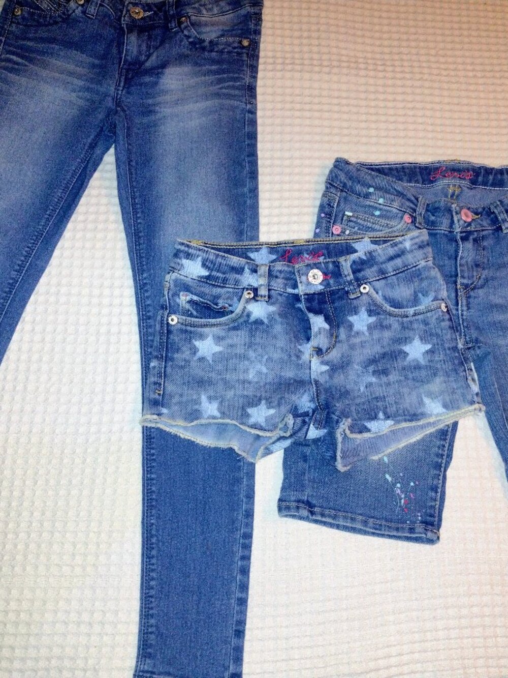 LEVI'S Jean & Shorts Bundle (Little Girls)